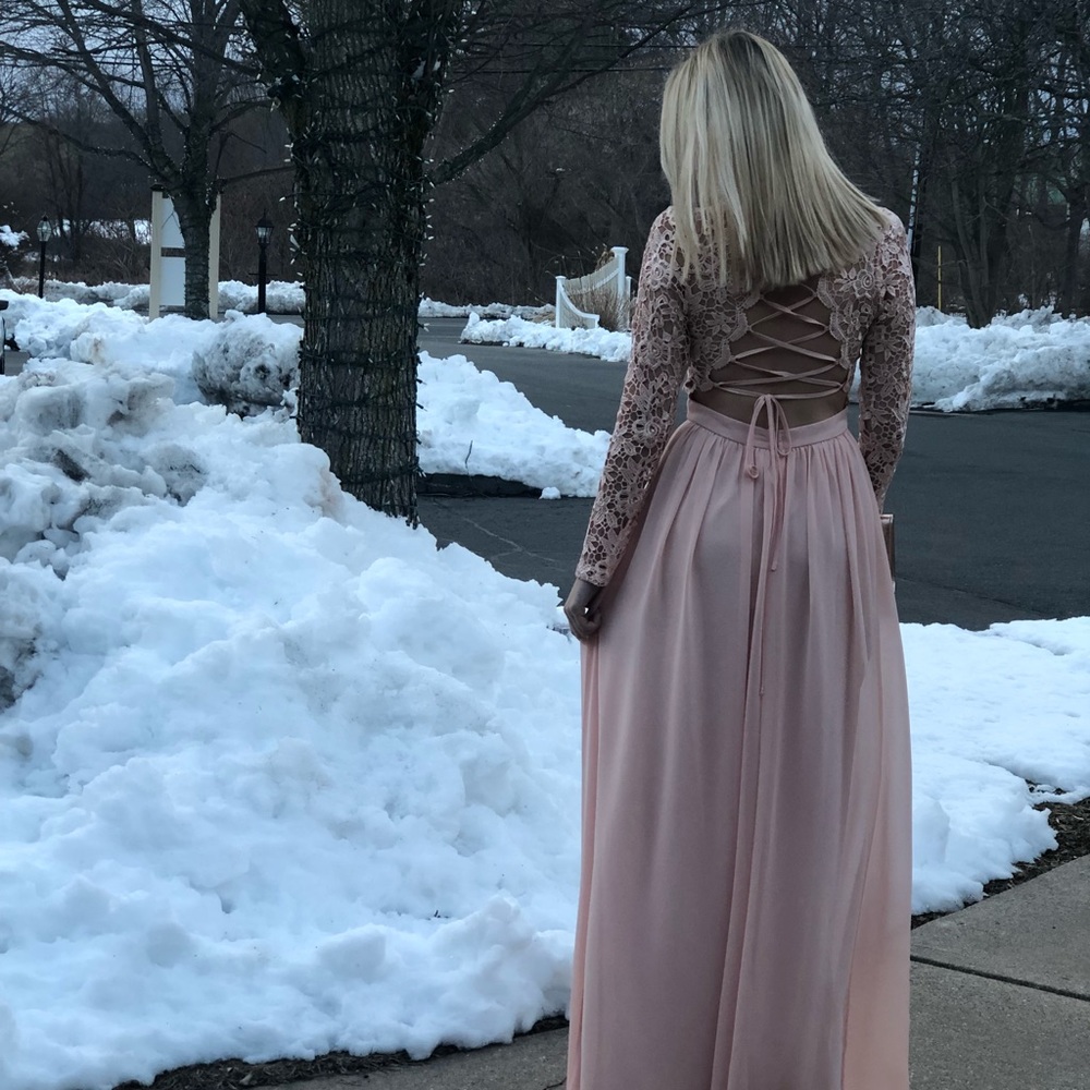 Blush gown